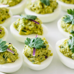 Avocado Deviled Eggs